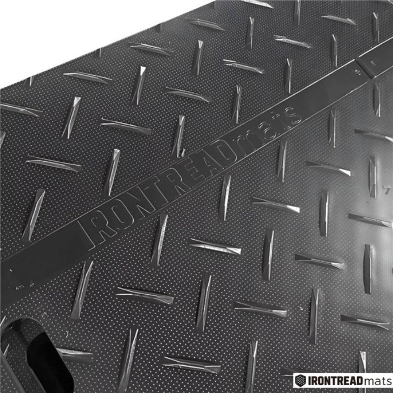 2 x 8 Ground Protection Mat - 1/2" Inch Thick - Black - ITGPM-102-BK