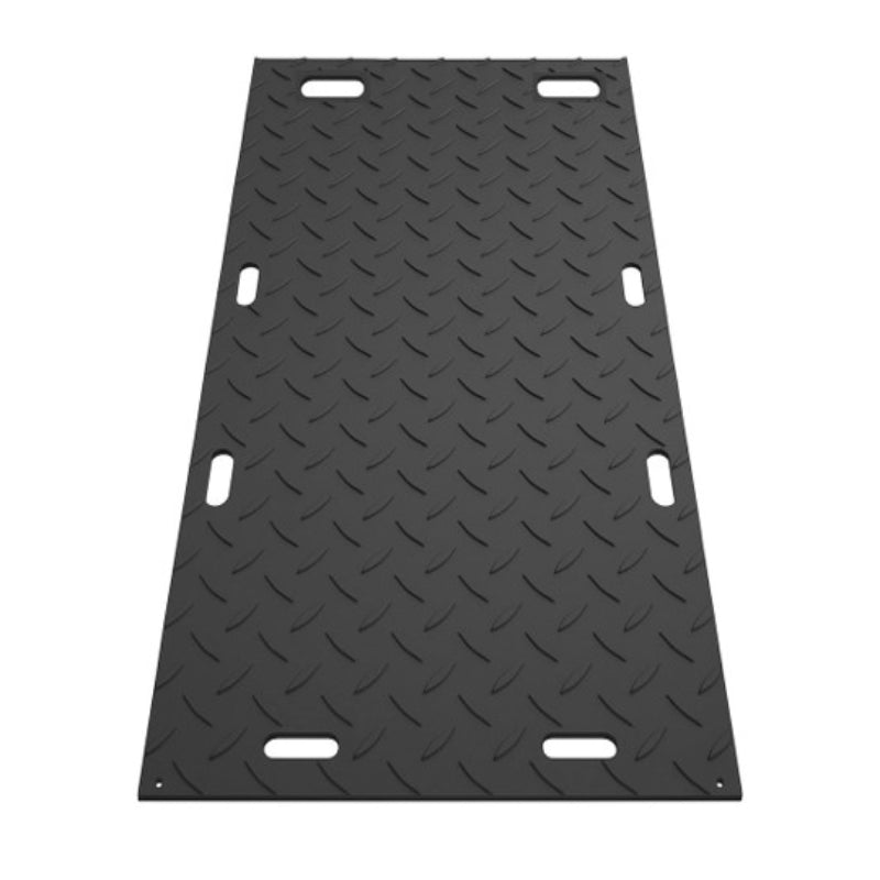 Plaque de protection au sol 3 x 8 - 1/2 po d'épaisseur - Noir - ITGPM-101-BK