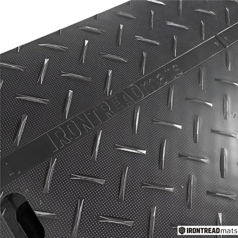 4 x 8 Ground Protection Mat - 1/2" Inch Thick - Black - ITGPM-100-BK