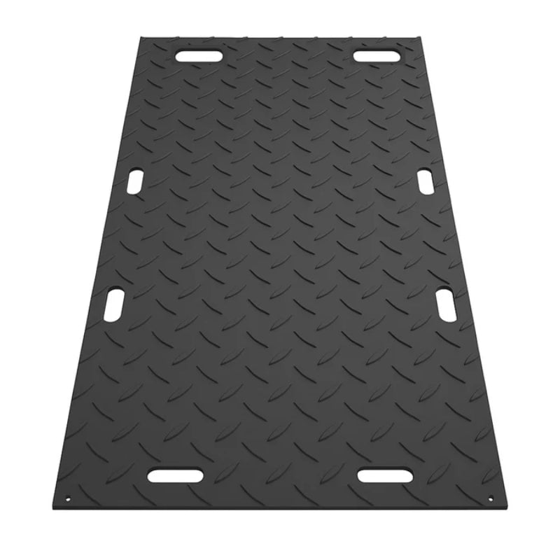 4 x 8 Ground Protection Mat - 3/8" Inch Thick - Black - ITGPM-103-BK